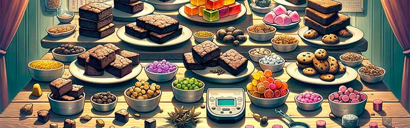 Image of edibles on a table